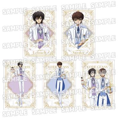 《反叛的魯路修》全新繪製插畫卡片套裝【朱雀生日版】