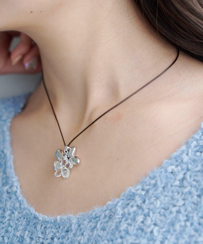 【fiw.】雙層花朵項圈