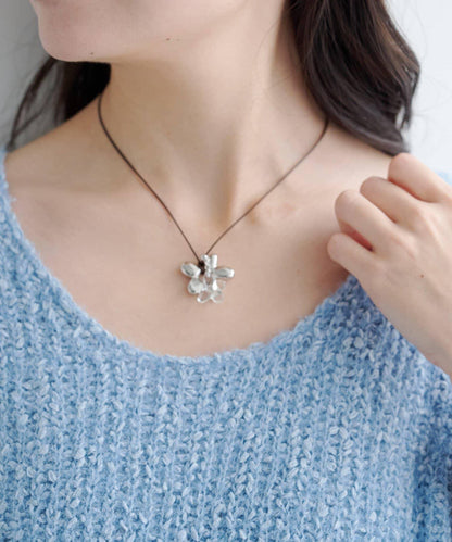 【fiw.】雙層花朵項圈