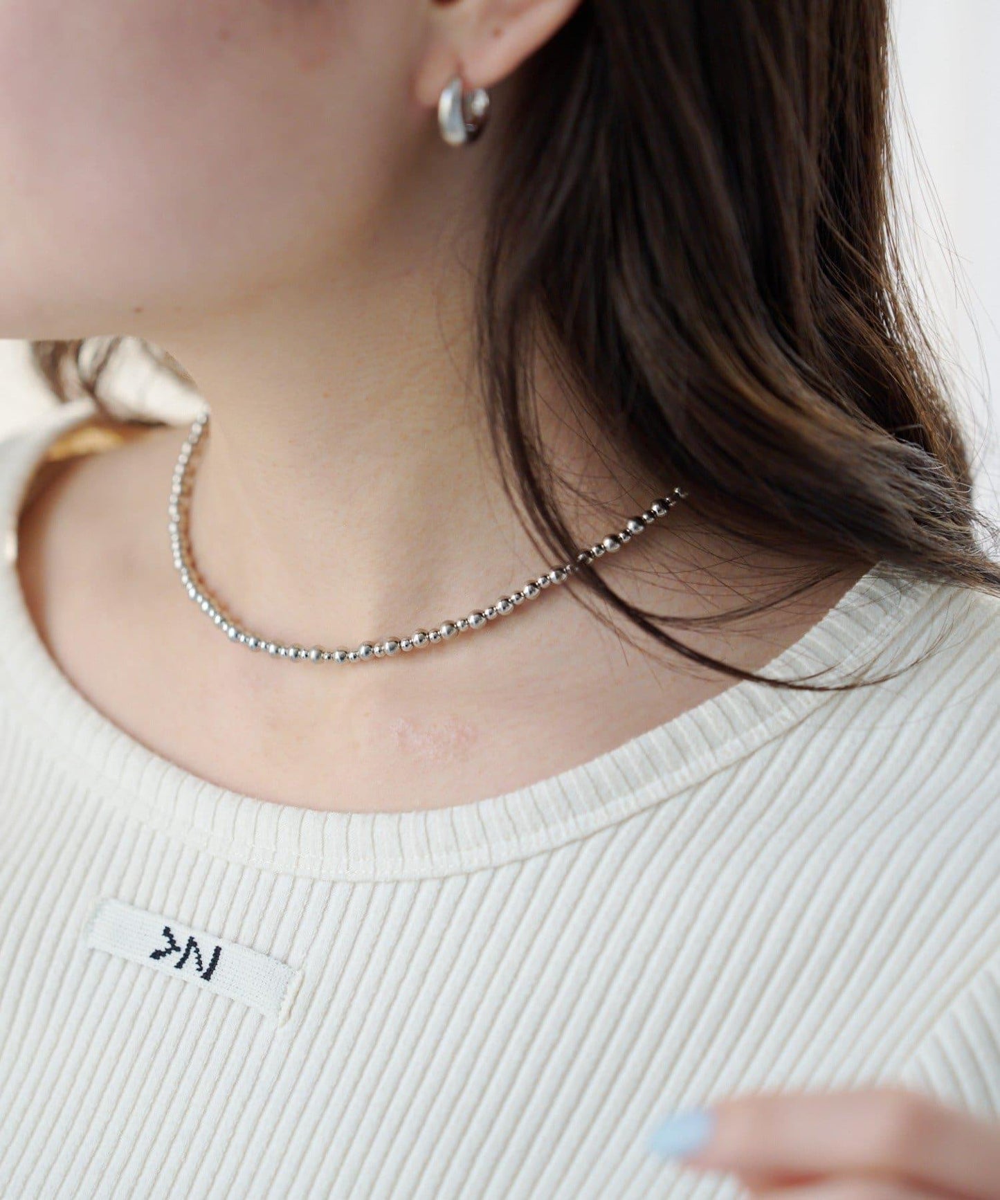 【fiw.】金屬珠子項鍊