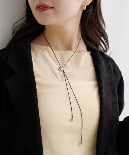 【2WAY/fiw.】花朵環形領帶項圈