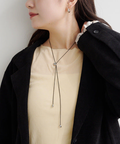 【2WAY/fiw.】花朵環形領帶項圈