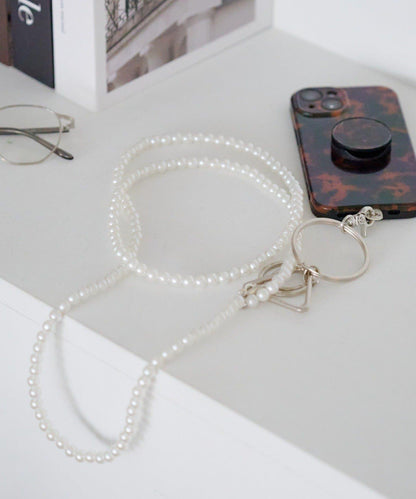 珍珠手機斜挎包