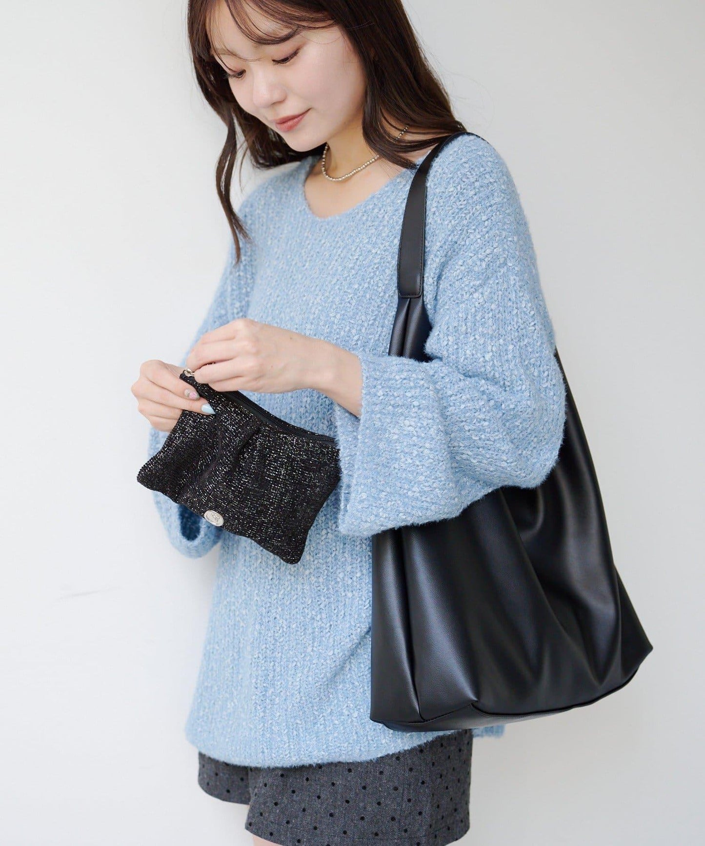 【麂皮&皮革】化妝包/多功能包套裝