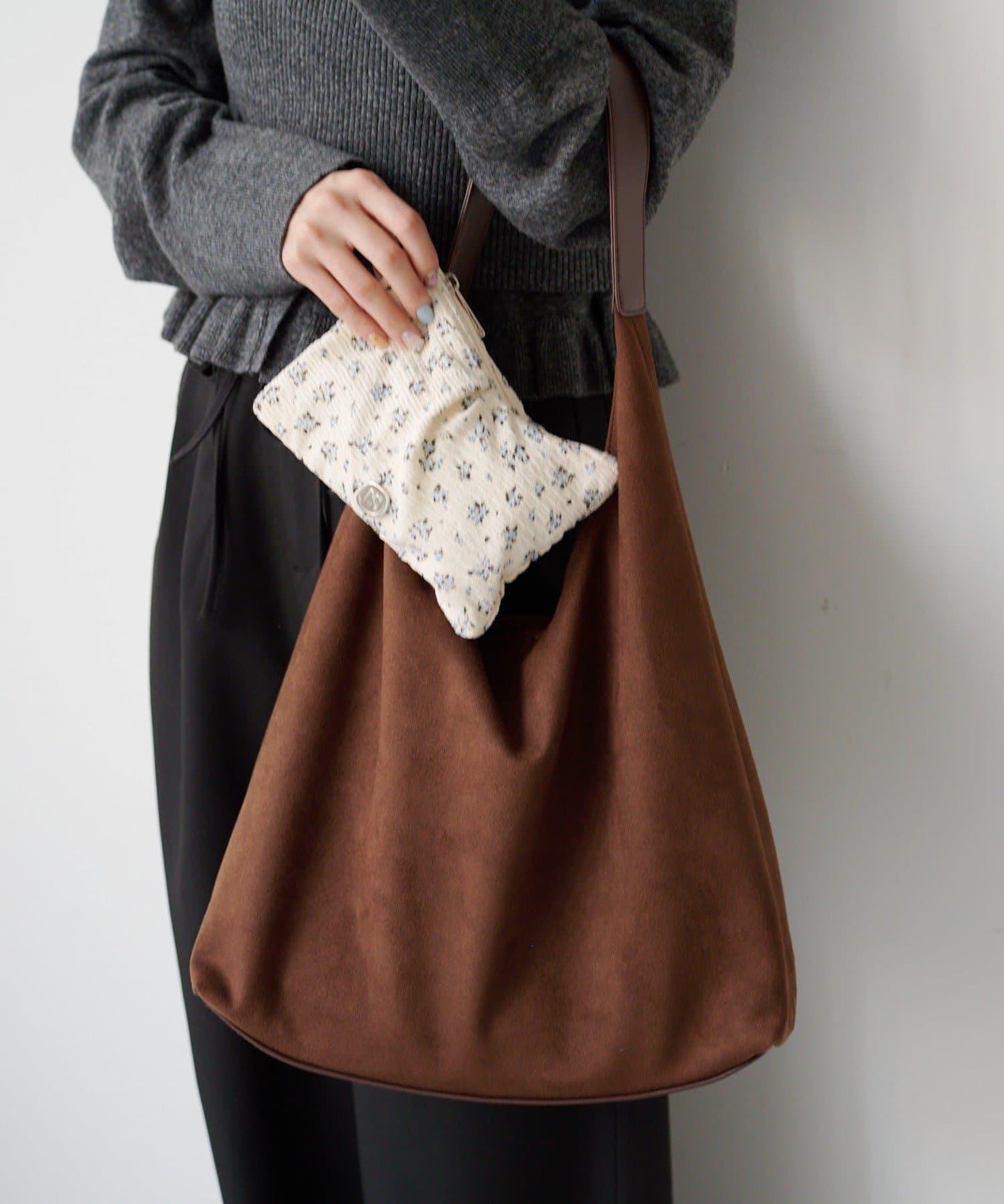 【麂皮&皮革】化妝包/多功能包套裝