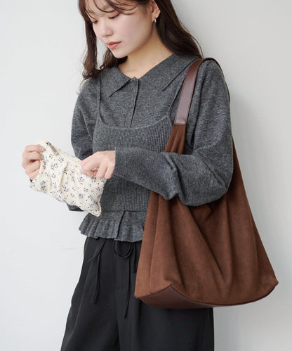 【麂皮&皮革】化妝包/多功能包套裝