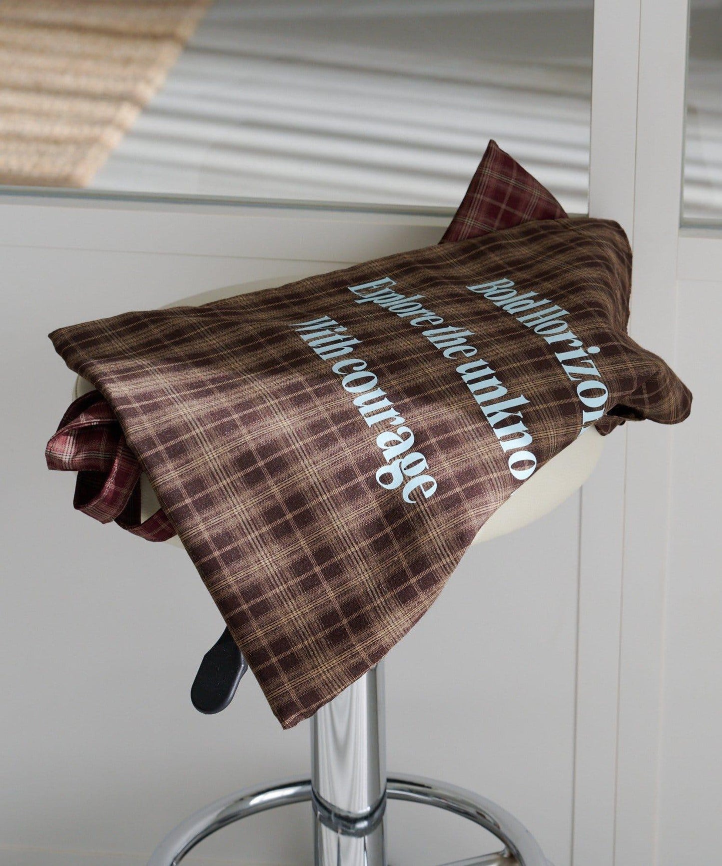 【格紋&豹紋】Logo Muse托特包