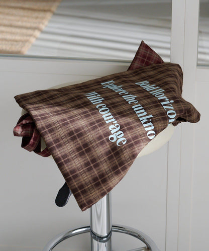 【格紋&豹紋】Logo Muse托特包