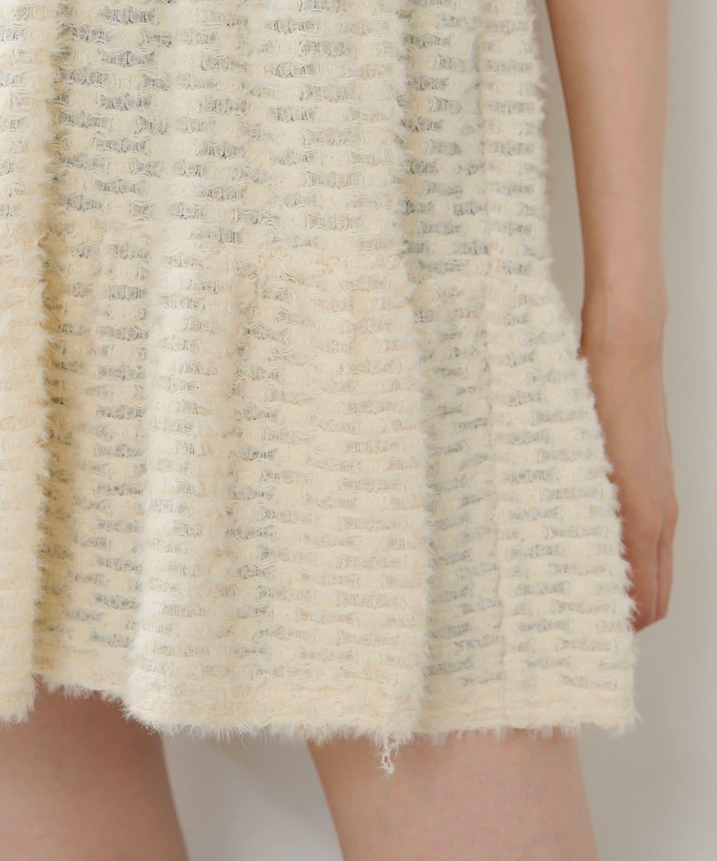 仿皮草長款上衣