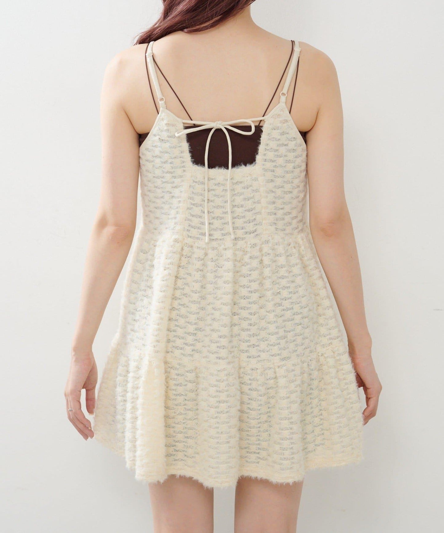 仿皮草長款上衣