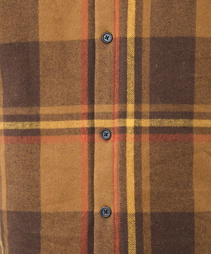 【男女同款】BM格紋加棉襯衫夾克