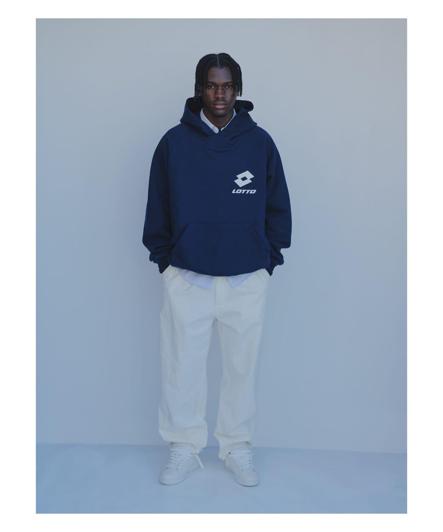 LOTTO經典大LOGO連帽衛衣