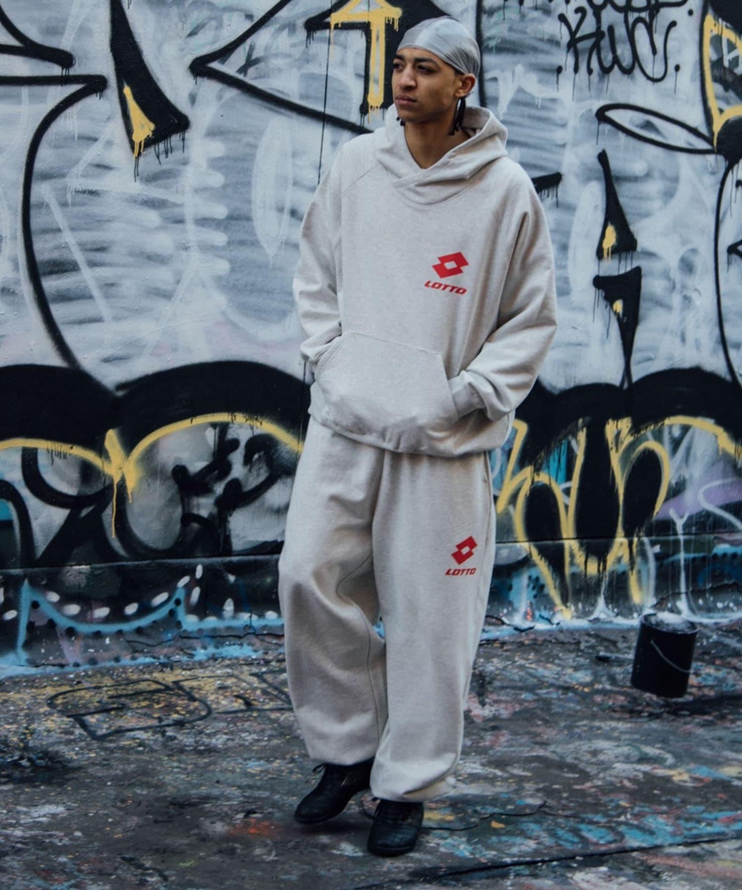LOTTO經典大LOGO連帽衛衣