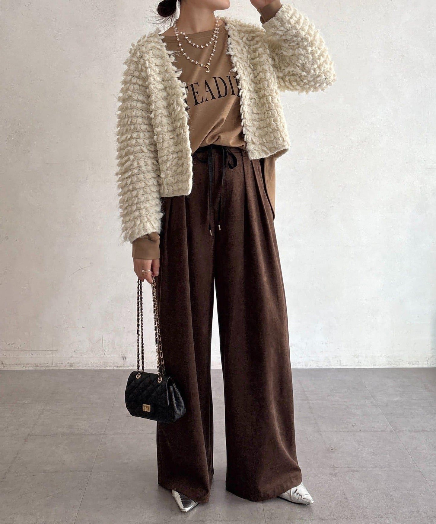 【DouDou】圈圈紗針織夾克