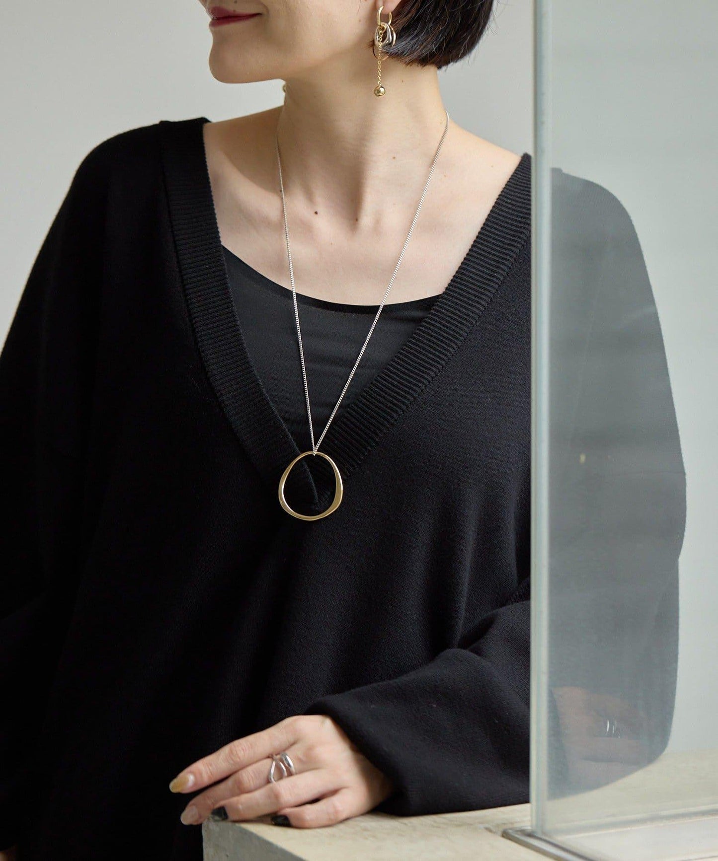 簡約戒指項鍊