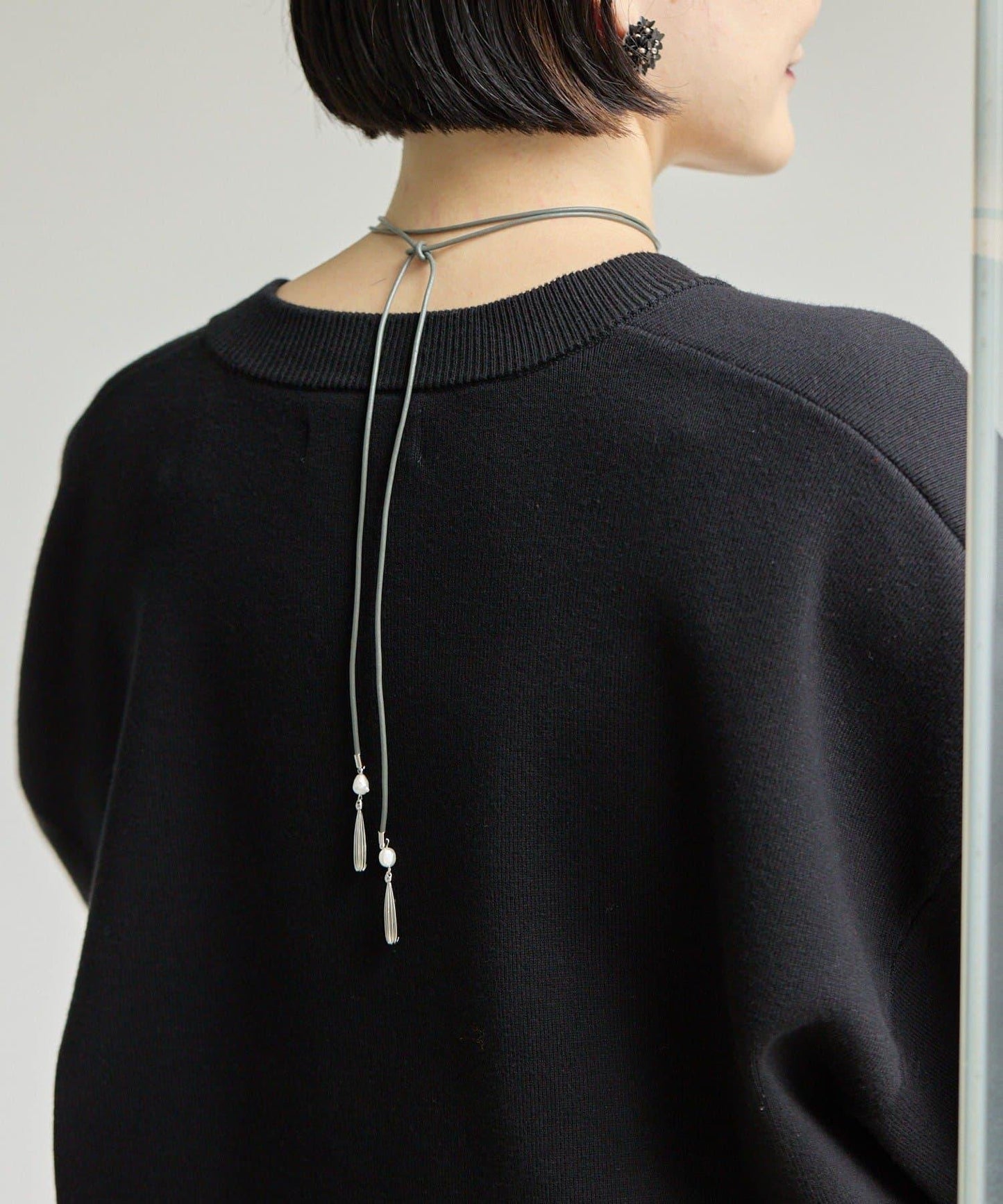 帶吊墜皮繩項鍊