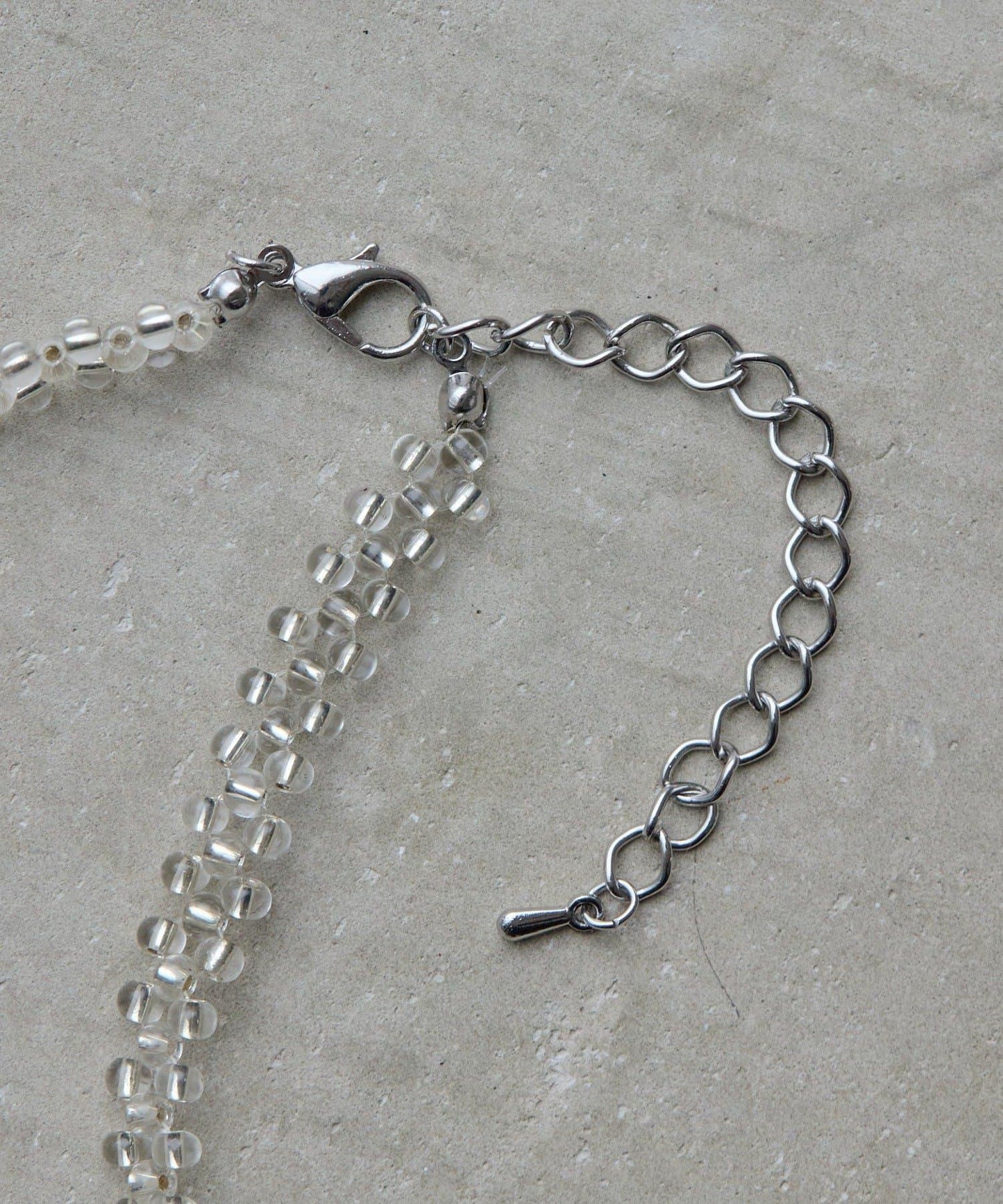 透明珠子頸圈項鍊