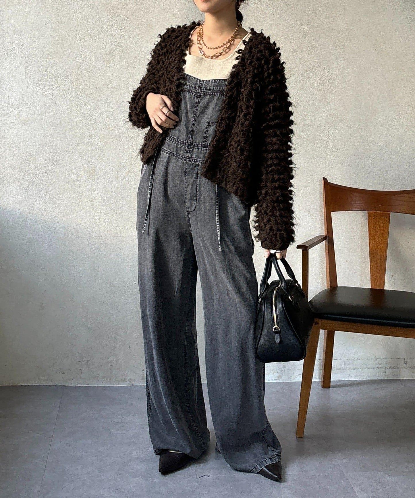 【DouDou】圈圈紗針織夾克