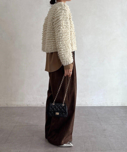 【DouDou】圈圈紗針織夾克