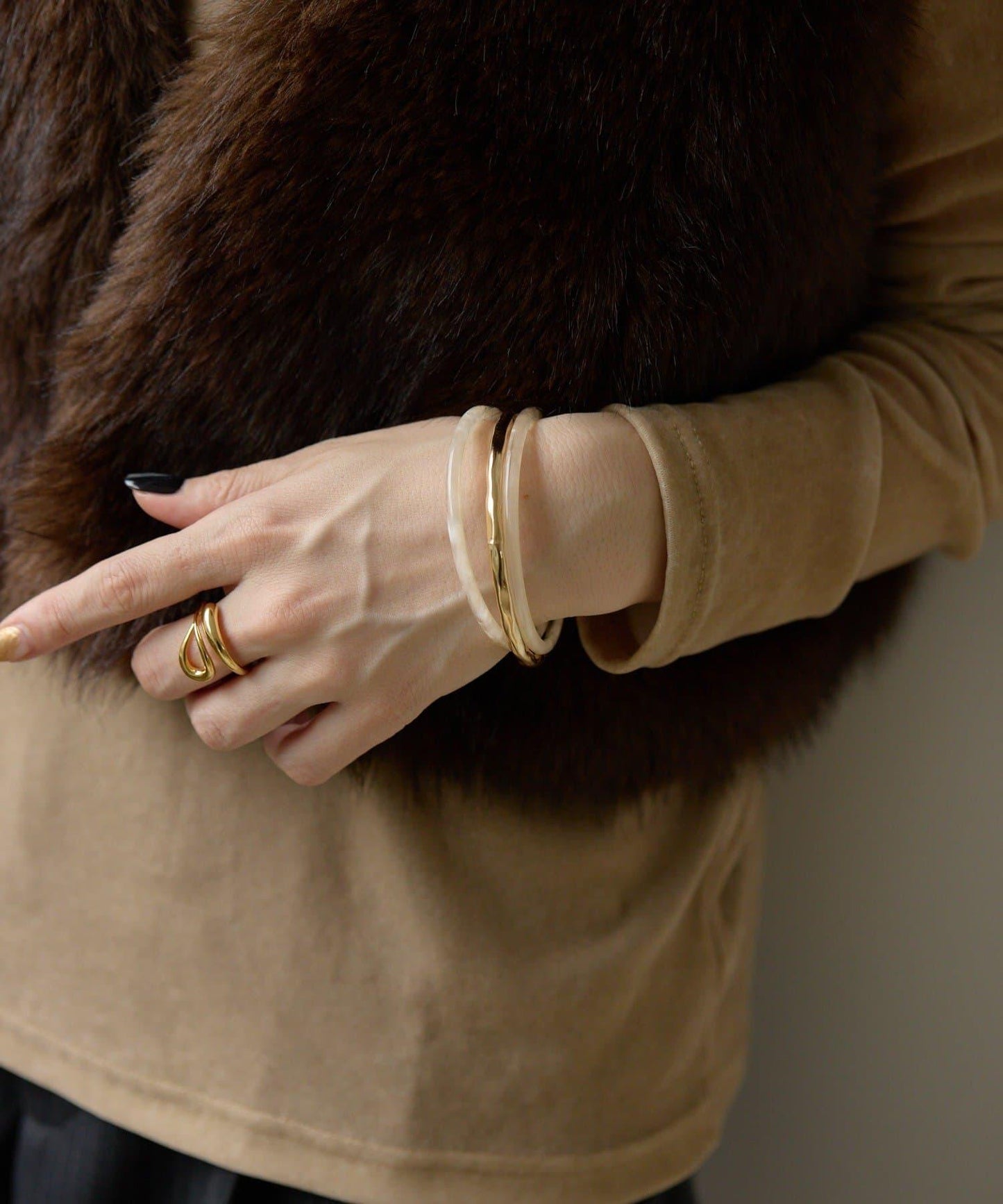 微妙色系三連手鐲