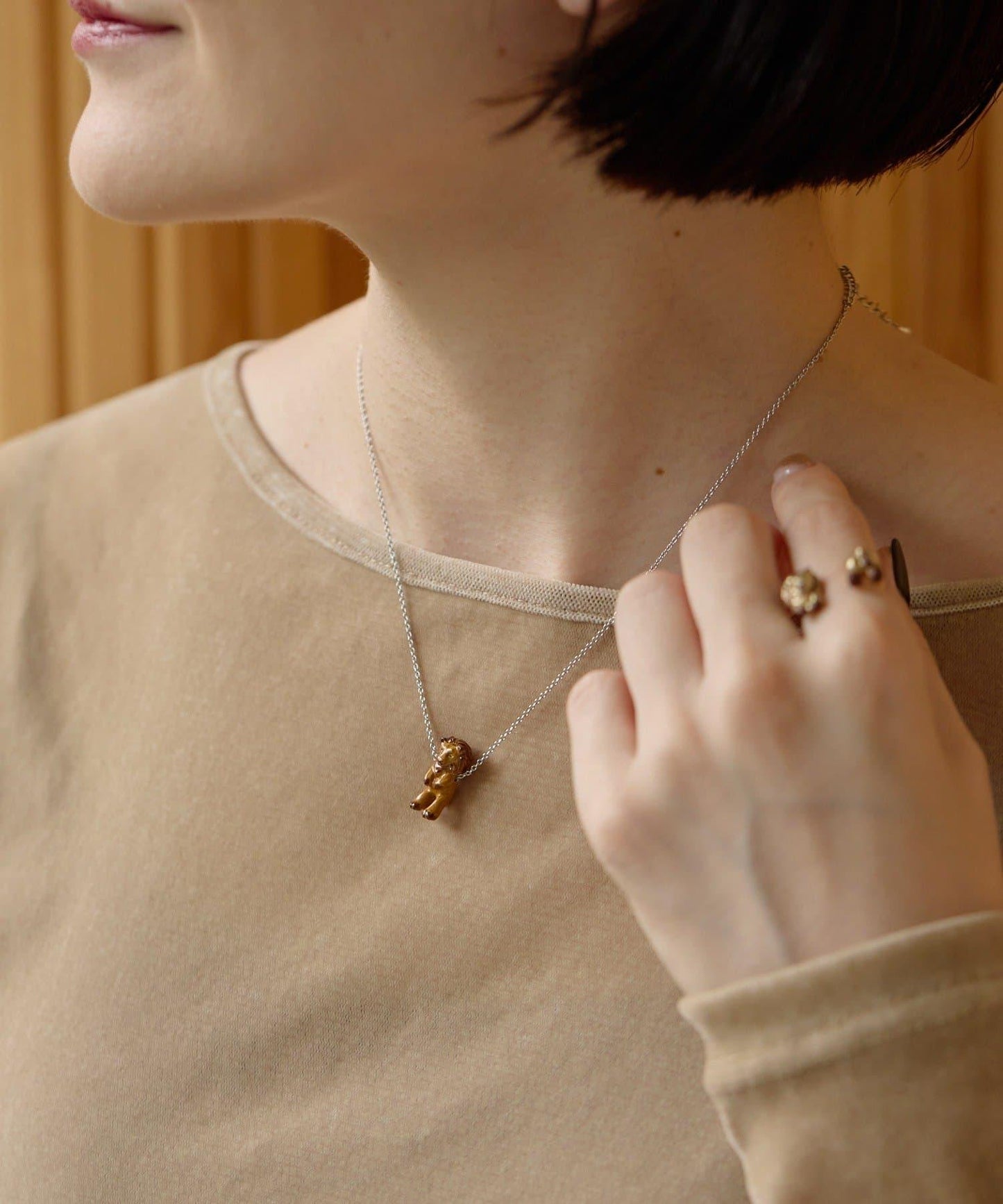 《&部分門店限定》動物造型項鍊