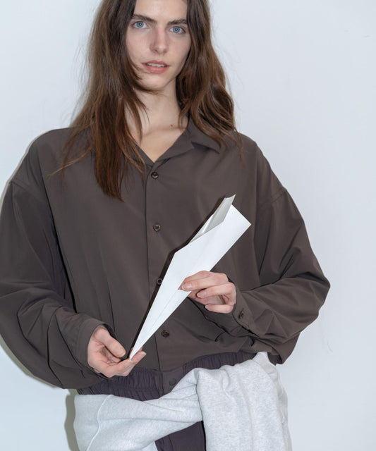 dDdDdDd 尼龍彈力長袖襯衫