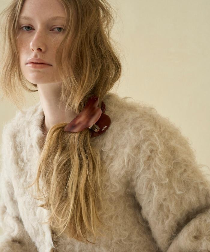 限定大號愛心髮夾 / 髮飾