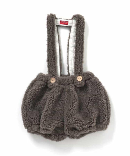 FUN!FAN!動物造型毛絨揹帶短褲