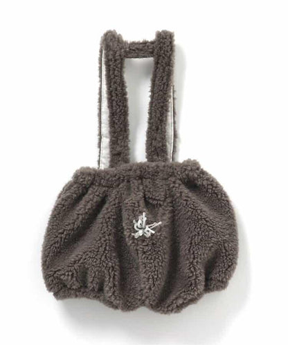 FUN!FAN!動物造型毛絨揹帶短褲