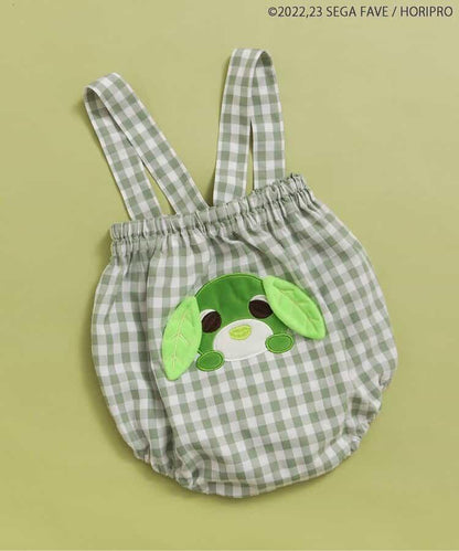 お茶犬吊帶嬰兒短褲