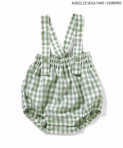 お茶犬吊帶嬰兒短褲