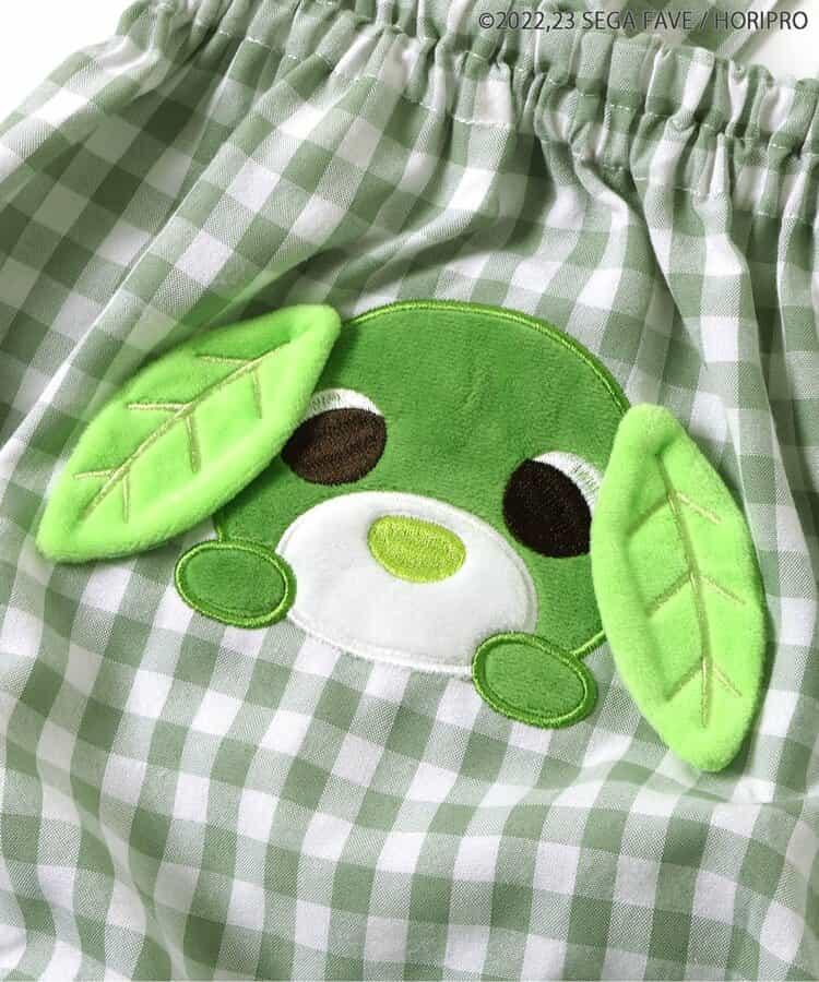 お茶犬吊帶嬰兒短褲