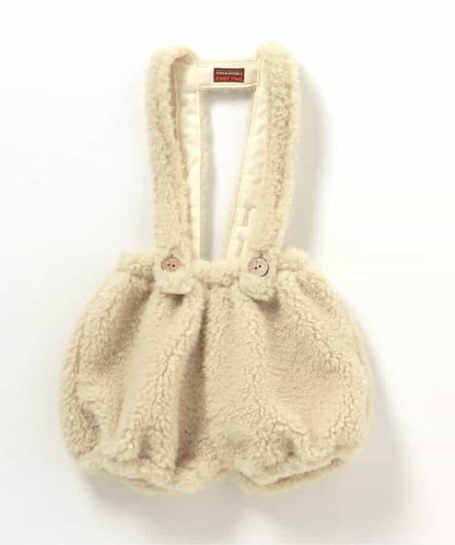 FUN!FAN!動物造型毛絨揹帶短褲