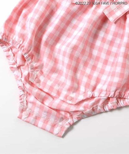 お茶犬吊帶嬰兒短褲