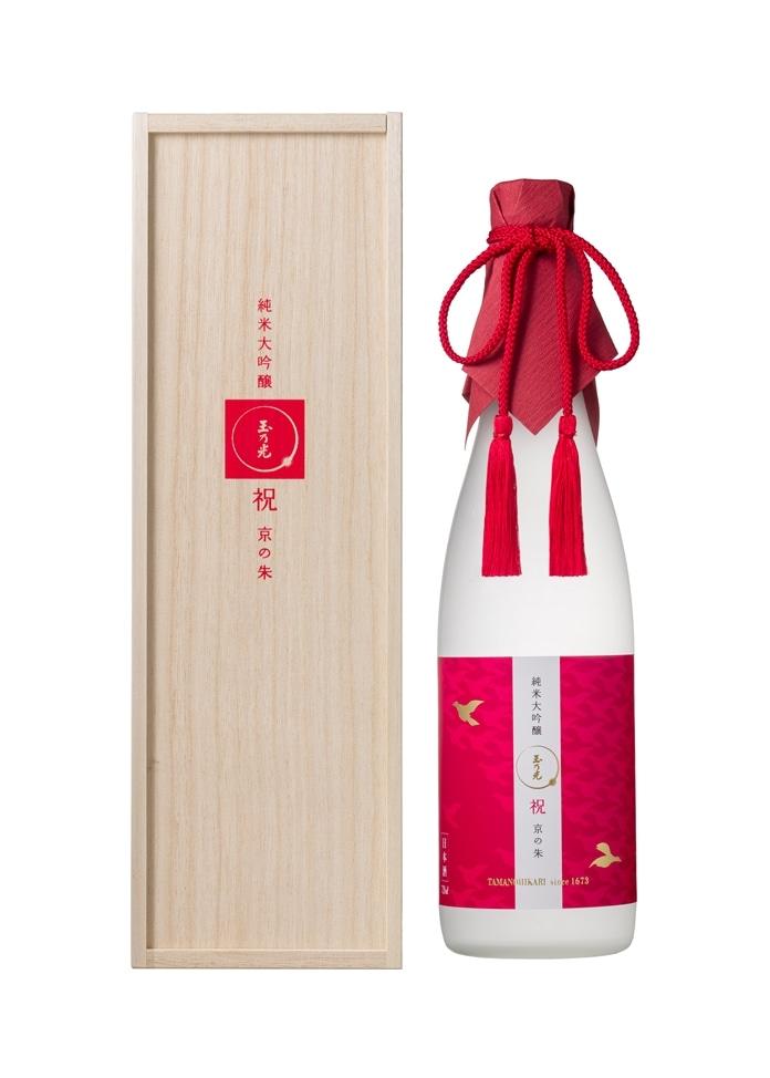 【玉乃光】純米大吟釀 祝100% 京之朱 720ml