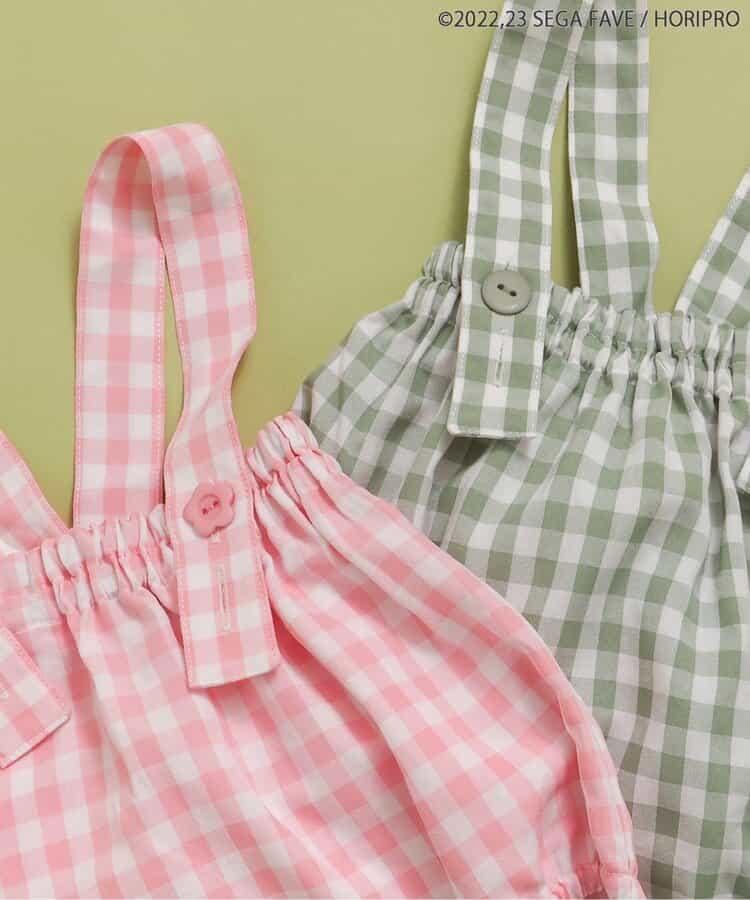 お茶犬吊帶嬰兒短褲