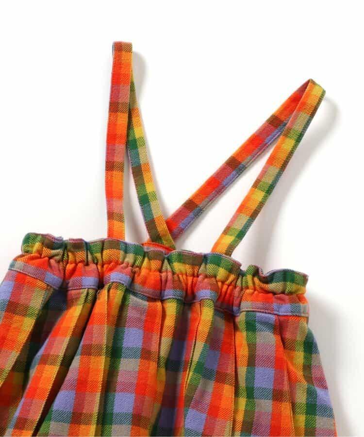 2件套格子嬰兒連體裙