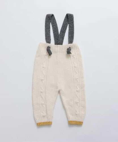 Bpop 麻花針織揹帶褲（可成套搭配）