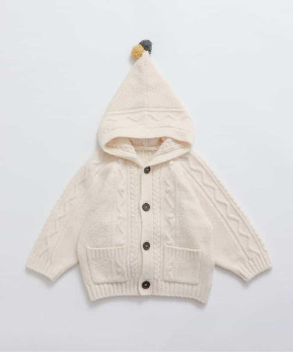 Bpop 麻花針織開衫（可成套搭配）