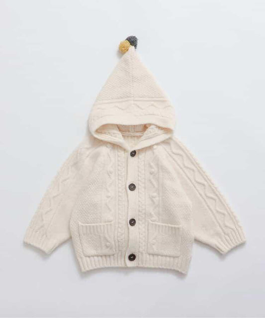 Bpop 麻花針織開衫（可成套搭配）