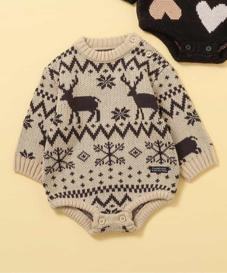 【リンク】全印花多款針織連體衣