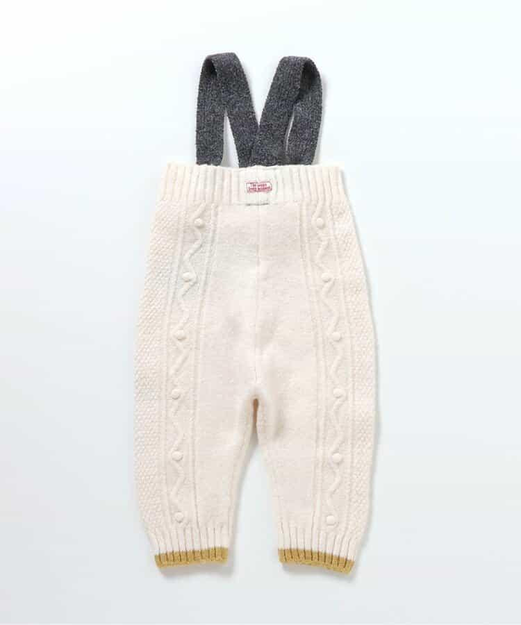 Bpop 麻花針織揹帶褲（可成套搭配）