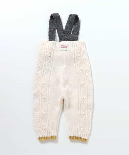 Bpop 麻花針織揹帶褲（可成套搭配）