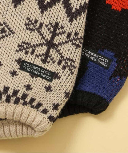 【リンク】全印花多款針織連體衣