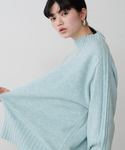 羊毛&再生聚酯混紡針織衫