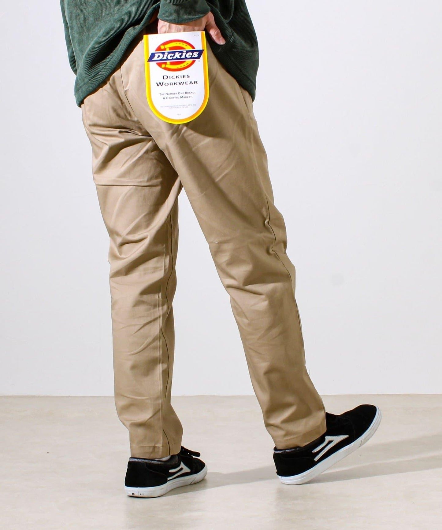 【Dickies/ディッキーズ】TC斜紋錐形休閒褲