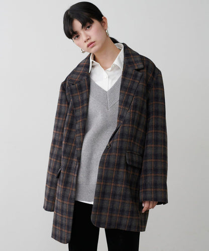 衛衣風V領針織套頭衫