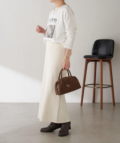 【大人長袖T恤】黑白照片印花長袖T恤