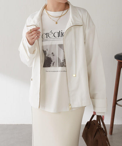 【大人長袖T恤】黑白照片印花長袖T恤