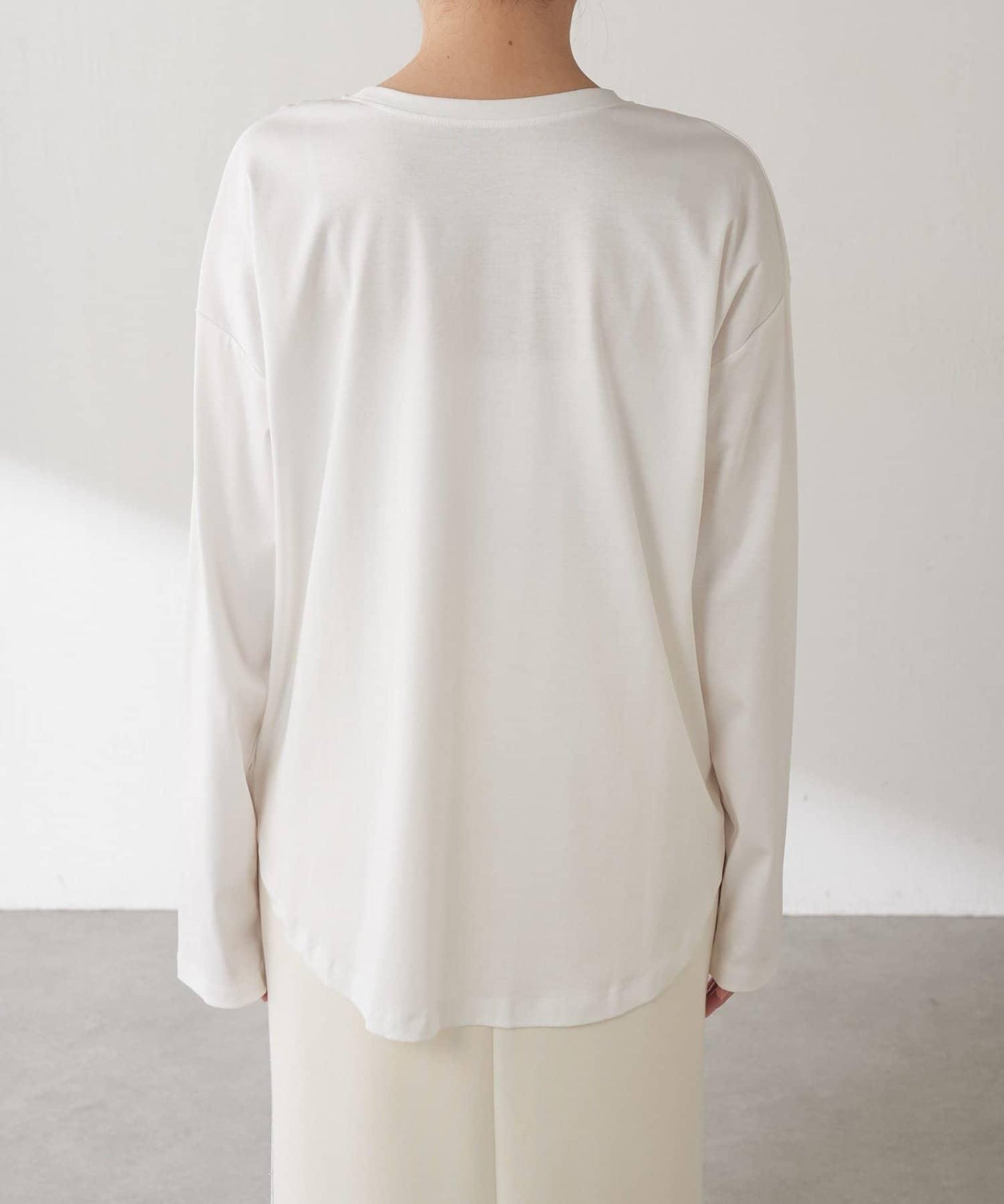 【大人長袖T恤】黑白照片印花長袖T恤